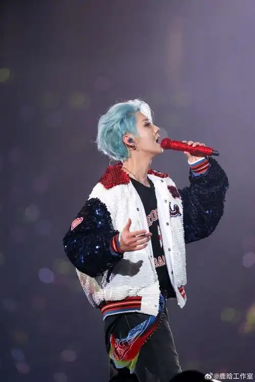 鹿晗三巡演唱会精彩瞬间囿πday果然是派对氛围太好了