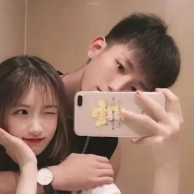 情侣图片大全大图一对真人双人头像