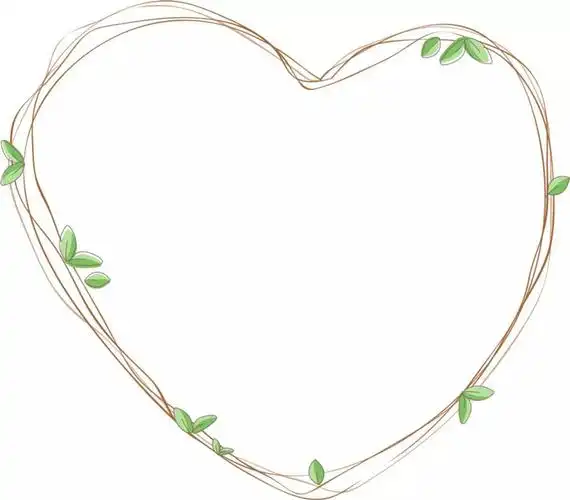 九宫格心形图片素材