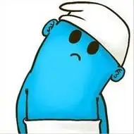 超萌可爱的卡通情侣头像一左一右歪头图片