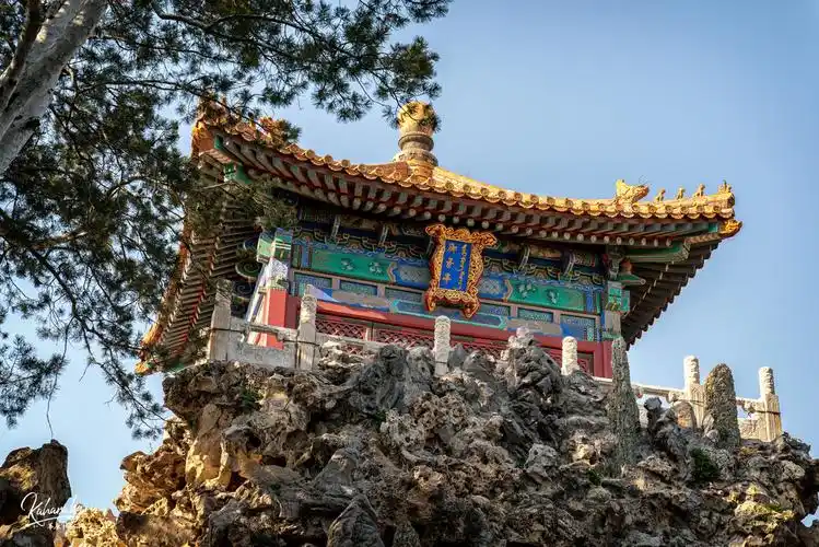 故宫御花园御景亭