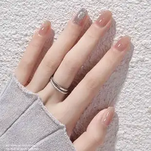 日式罐装固态甲油胶2021年新款流行冰透裸色固体奶油胶美甲店专用