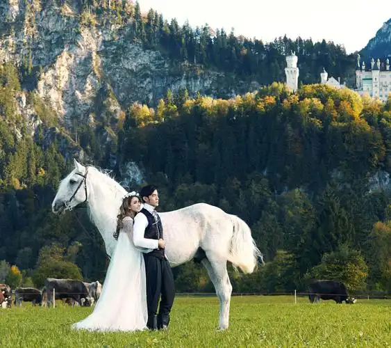 周杰伦昆凌婚纱照壁纸