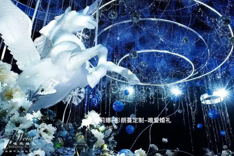 97一场梦幻的蓝色系婚礼9797在浩瀚的宇宙里遇见你97你我的爱