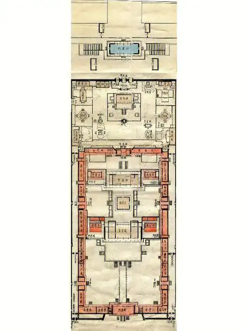 紫禁城平面图75