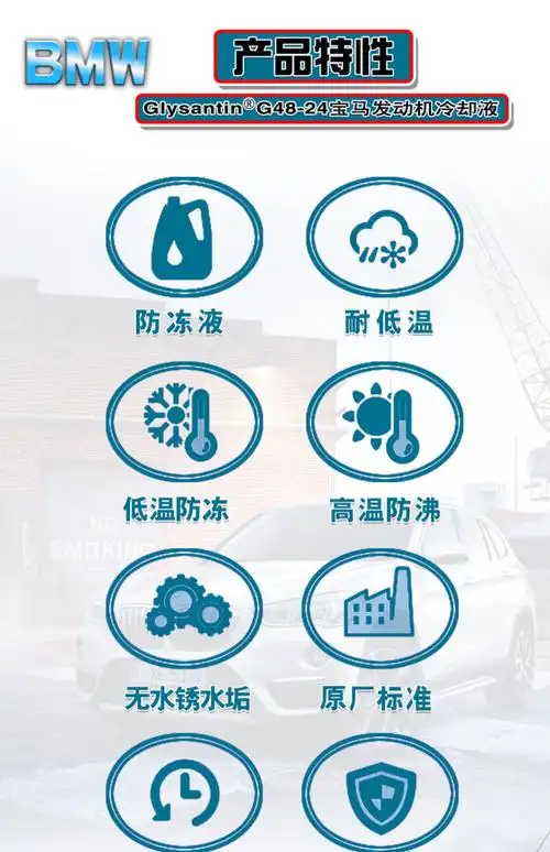 bmw原装原厂专用宝马防冻液冷却液1系3系5系x1x5x6汽车蓝色蓝靓宝 草