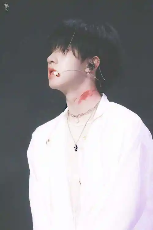 贺峻霖把衣服跳炸开了