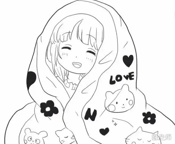 人的画法简笔画小女生 人的画法简笔画小女生漫画