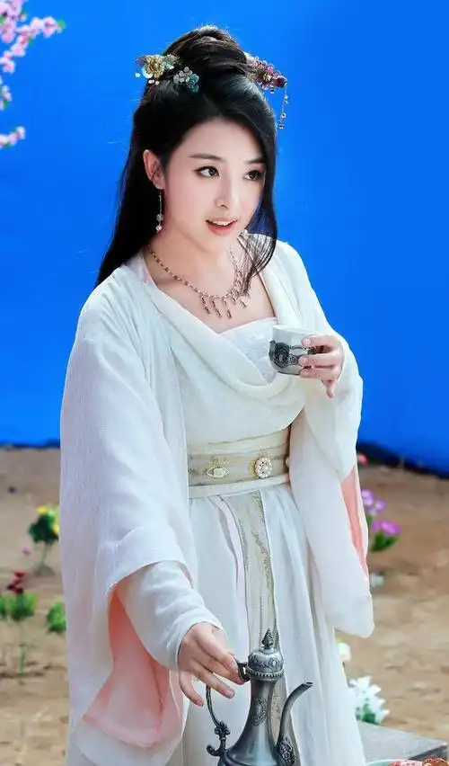 张含韵古装造型真是太惊艳了只是可惜了没有大火
