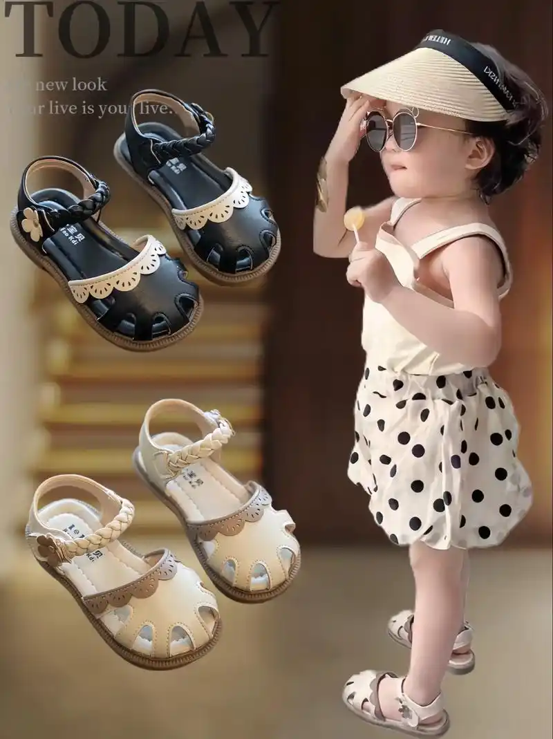 96夏日小公主必备!新款女童凉鞋超可爱.