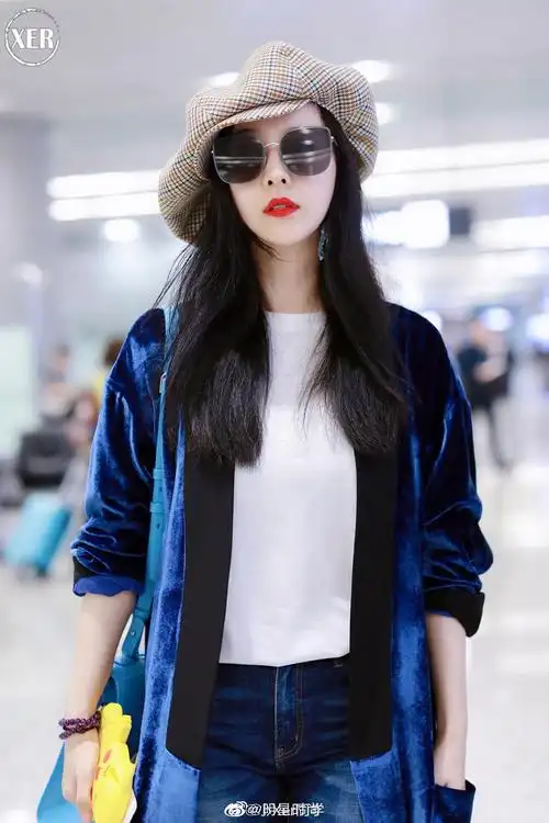 10月20日,范冰冰现身北京机场