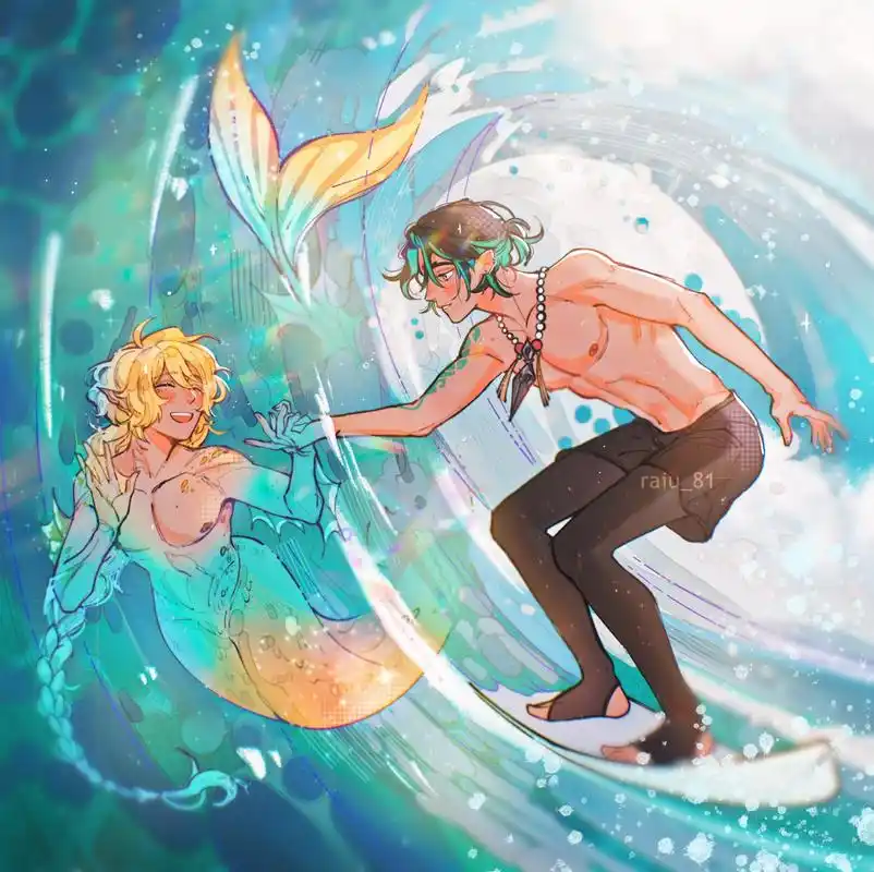 "男版"美人鱼很颠覆,跨越性别和种族的爱恋,注定存在于漫画里