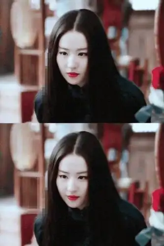刘亦菲新剧换上黑衣,邪魅而又冷艳,走暗黑路线的她美得摄人心魄