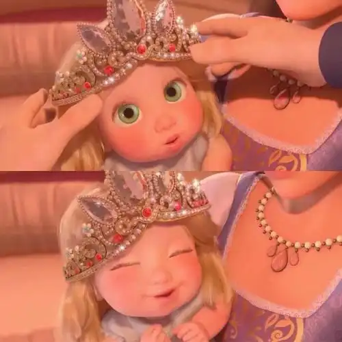 可爱 长发公主壁纸