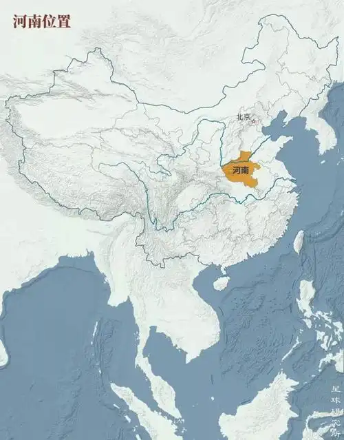 中国的政治中心却远离大海人称"中原""中州"它位于"天下之中"河南对