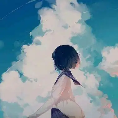 背影头像唯美动漫女生 动漫头像图片大全 -【爱个性】