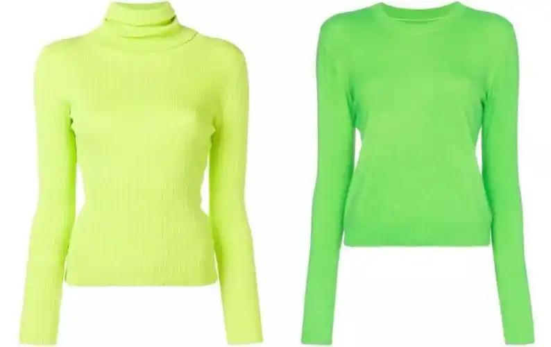 身上来点儿"荧光绿"!_颜色