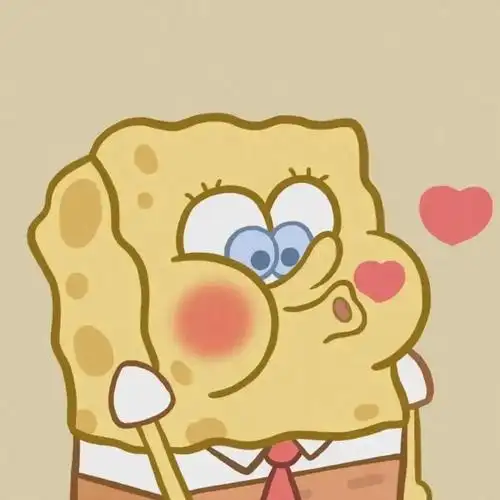 海绵宝宝和派大星的情侣头像【婚礼纪】 - 情头海绵宝宝派大星无水印