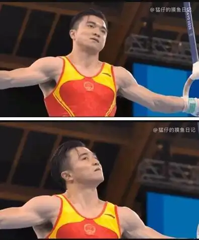 吊环冠军刘洋扭脖子邪魅表情火到国外国际奥委会发推怎会有人竞技时还