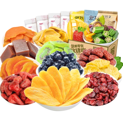 俏美味芒果干500g一箱装1000g水果干2斤散装批发泰国进口果脯零食