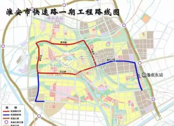 淮安高架最新消息内环高架全面开工预计2019建成通车