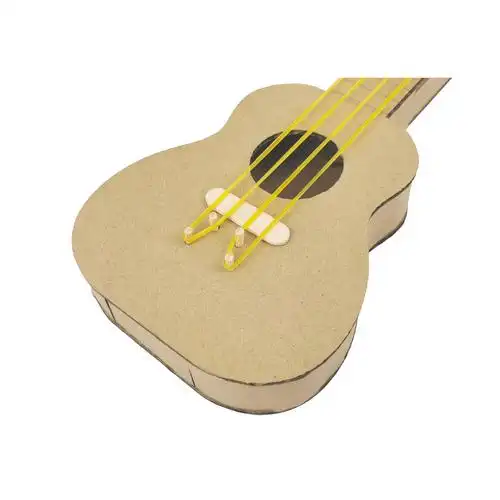 吉他自制环保利用废物教具幼儿园diy材料制作科学实验