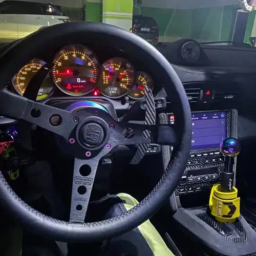 也换了黄色改装真的很心累k看到成品还是挺值的##改装车  #997  #jdm