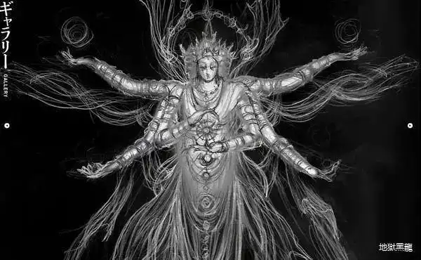 多足也成为阿修罗的普遍形象,有的九头千眼,口中出火;九百九十手,八足