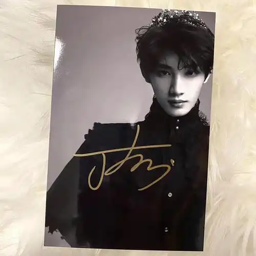 7815今日活动 丁程鑫签名照 -沈拾忆