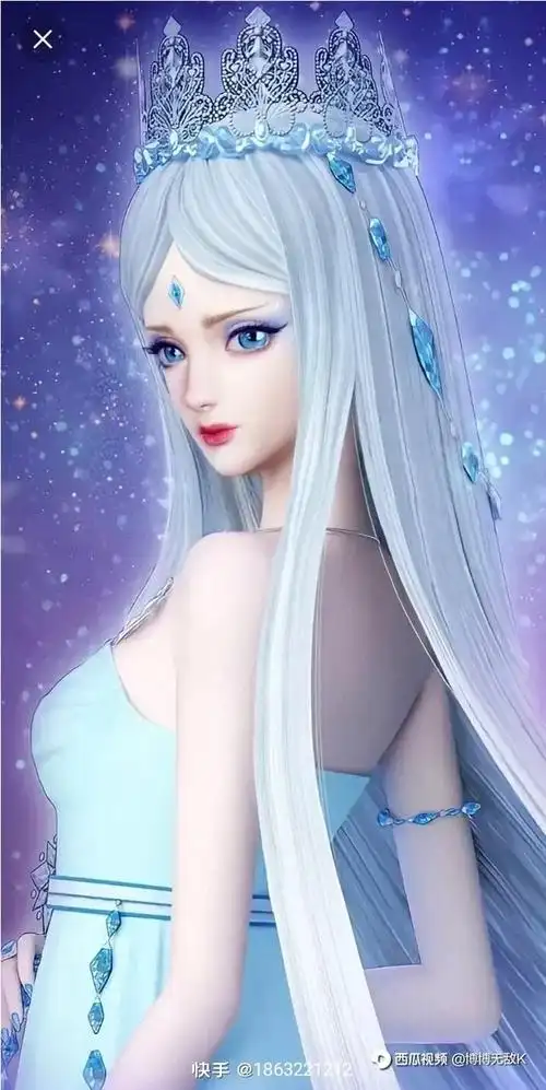 精灵梦叶罗丽冰公主重生获得新造型发型柔顺气场超级翻倍