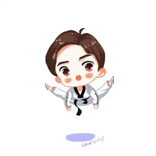 若白杨洋卡通形象