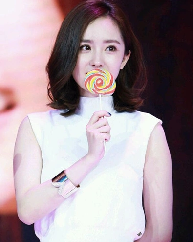 杨幂怦然心动发型怎么剪的:杨幂怦然心动发型图片