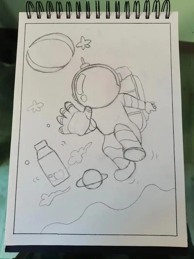 伊利 安慕希手绘海报 - 抖音