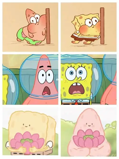 海绵宝宝派大星情头系列第二弹