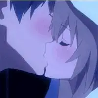 微信动漫男女亲吻头像_微信头像图片大全