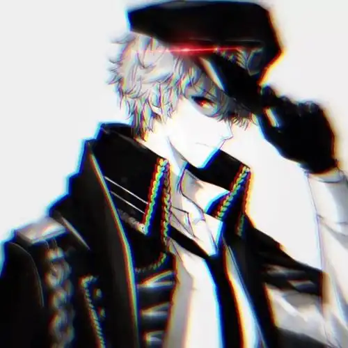 暗黑系头像,黄粱一梦,倾厦而醒