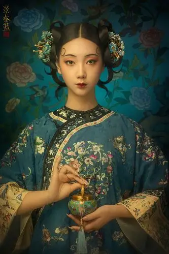 古典人物肖像图_人像_poco摄影,人像,古风,古典