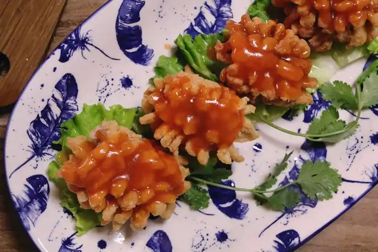 吃鱼不吐刺,这道创意菜又像菊花一样精致,连糖醋鱼都甘拜下风!