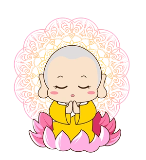 小和尚阿萌念佛t恤