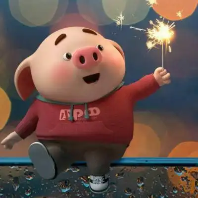 2019猪猪微信头像 分享一组超可爱的猪猪头像