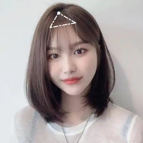 怎样选择适合自己的刘海?这篇文章一定要收藏!_款式_下巴_脸型