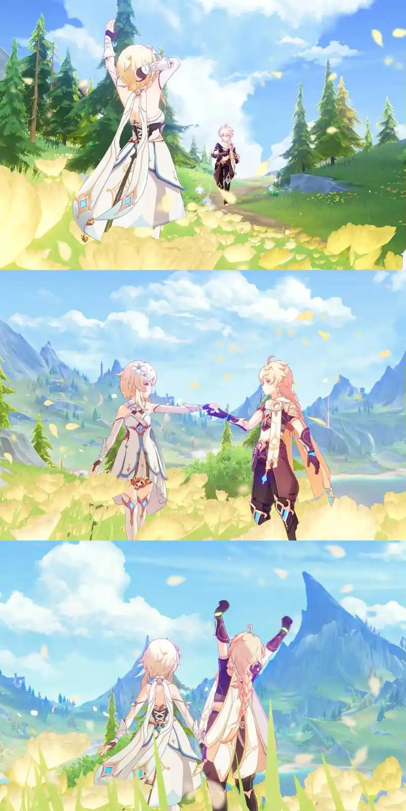 我们终将重逢#荧#空#原神摄影#原神写真部#原神枫丹 - 抖音