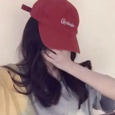 优质帽子女头像高清戴帽子的酷头像图片女