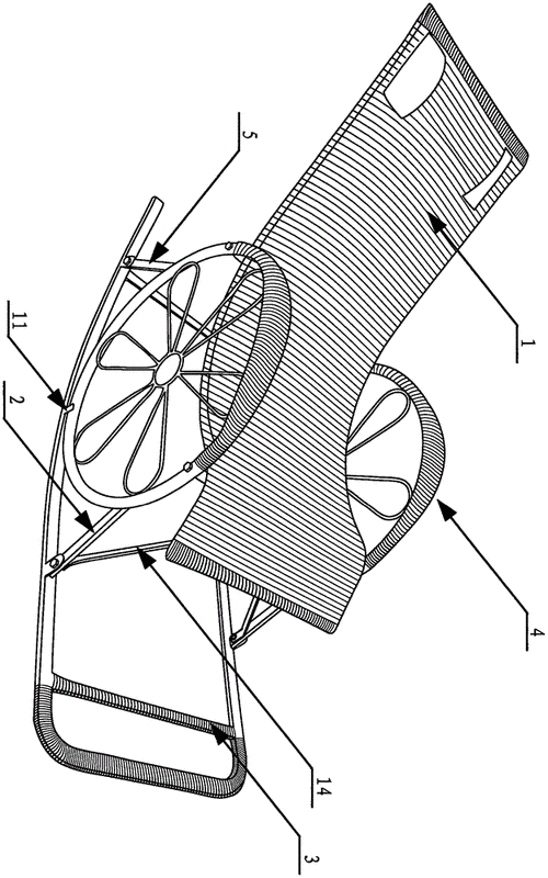 一种可拆装式摇椅的制作方法