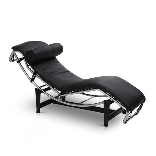 lc4柯布西耶躺椅沙发chaise longue chair不锈钢设计师椅子休闲皮