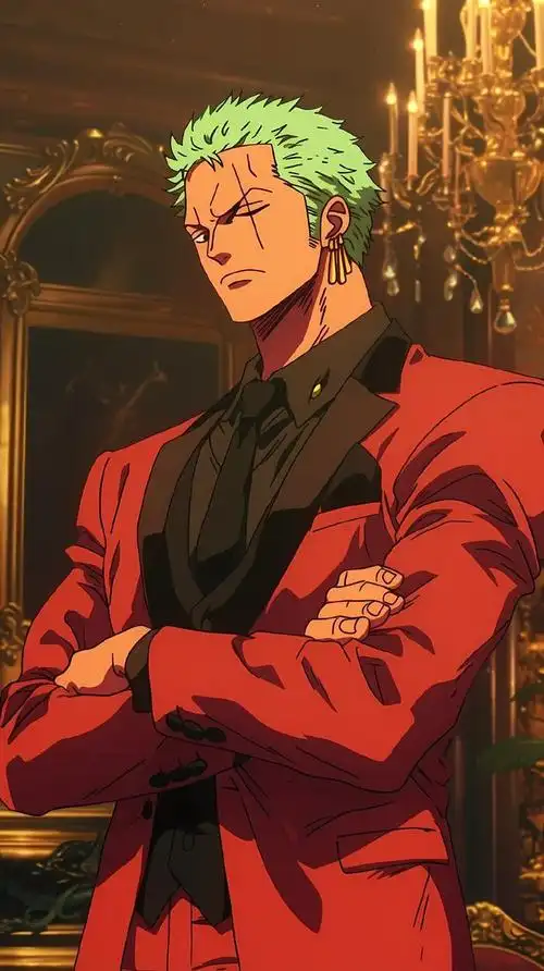 穿红色西装的动漫角色你最觉得谁穿的最帅