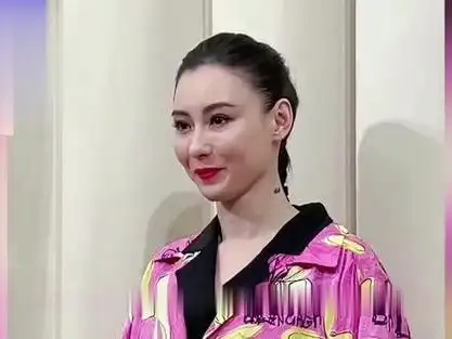 42岁张柏芝高清素颜近照,真是老了,岁月无情