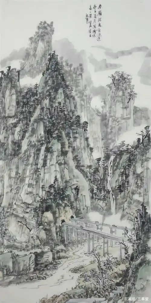 【鱼军山水画作品·7】