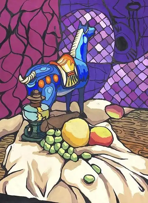 考美院看过来天津美术学院设计基础部色彩语言课程线上作品展