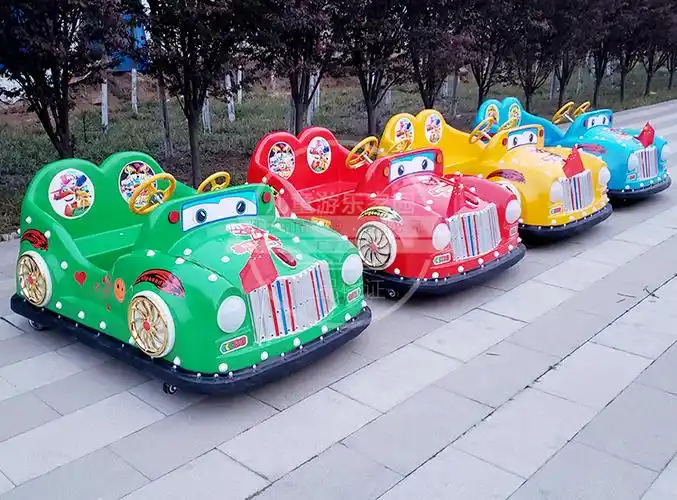 夜市广场儿童游乐玩具车 广场夜市摆摊碰碰车儿童电动双人亲子游乐车